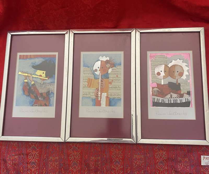 Rosina Wachmeister Prints Set of Three