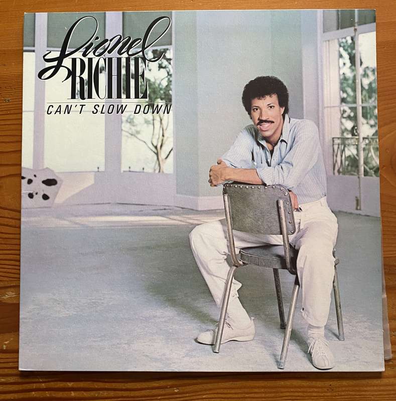 Lionel Richie Cant Slow Down Vinyl LP