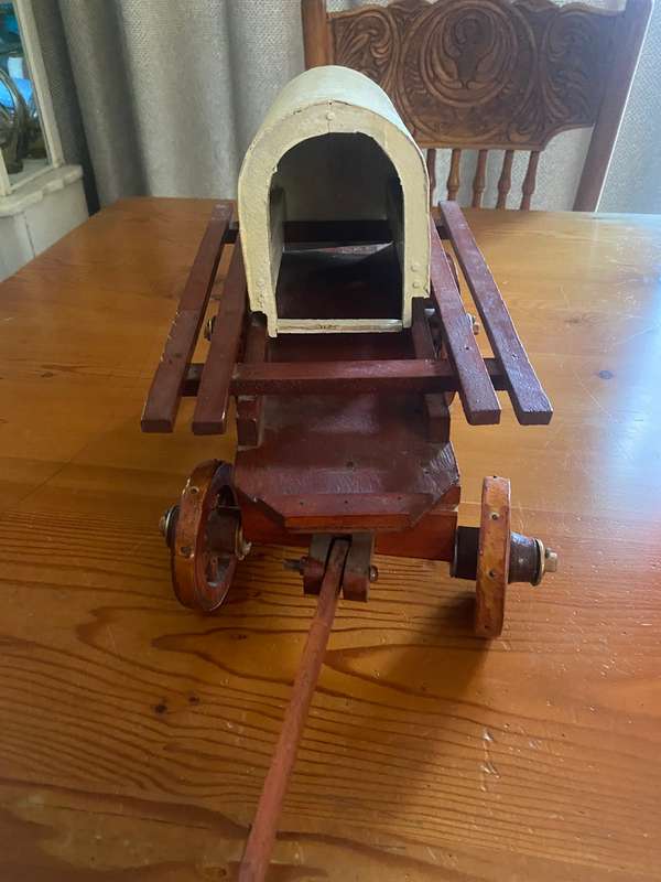 Vintage Ox Wagon Ornament