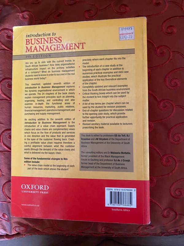 Introduction to Business Management