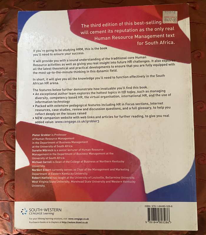 Human Resource management in South Africa