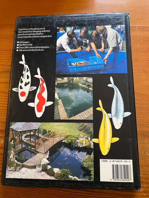 Book on KOI fish