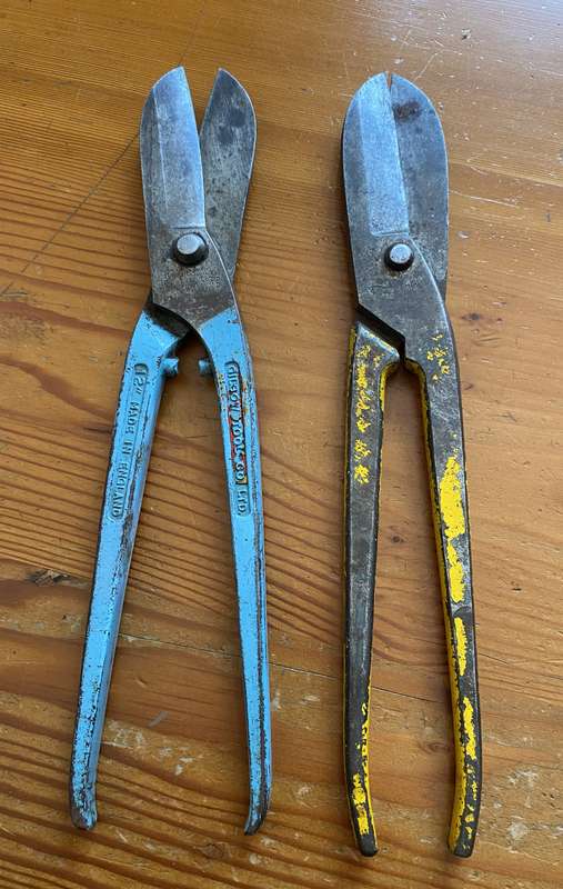 VINTAGE METAL CUTTERS