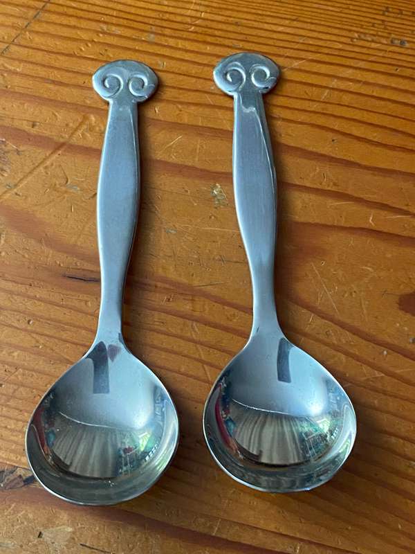 CAROL BOYCE SUGAR OR JAM SPOONS