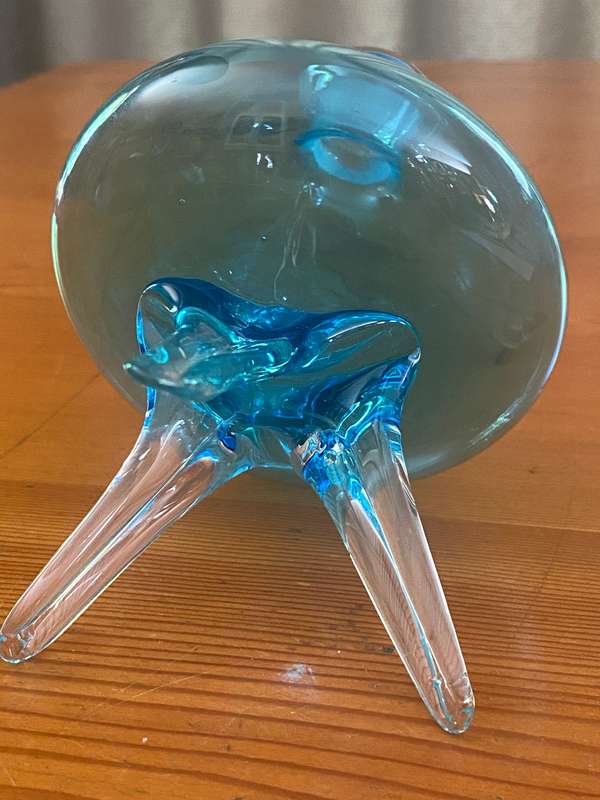 VINTAGE GLASS POT