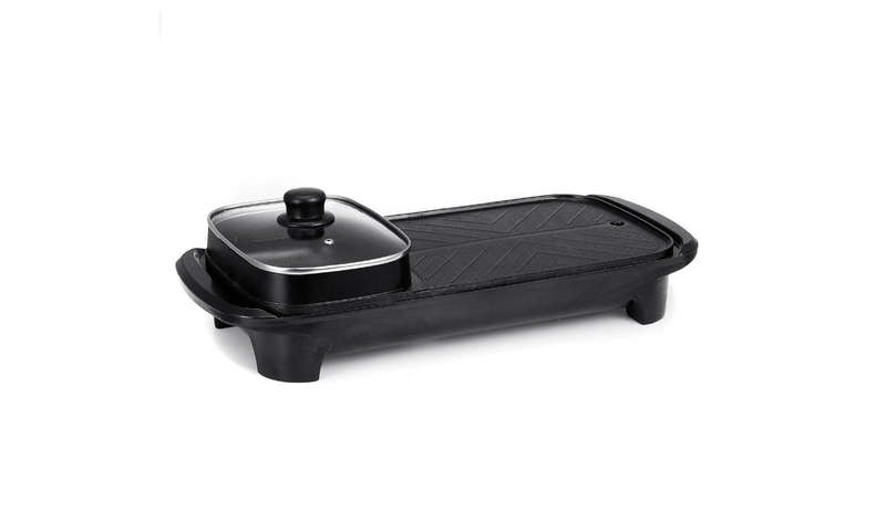 2 in 1 Electrical Barbecue Hotpot