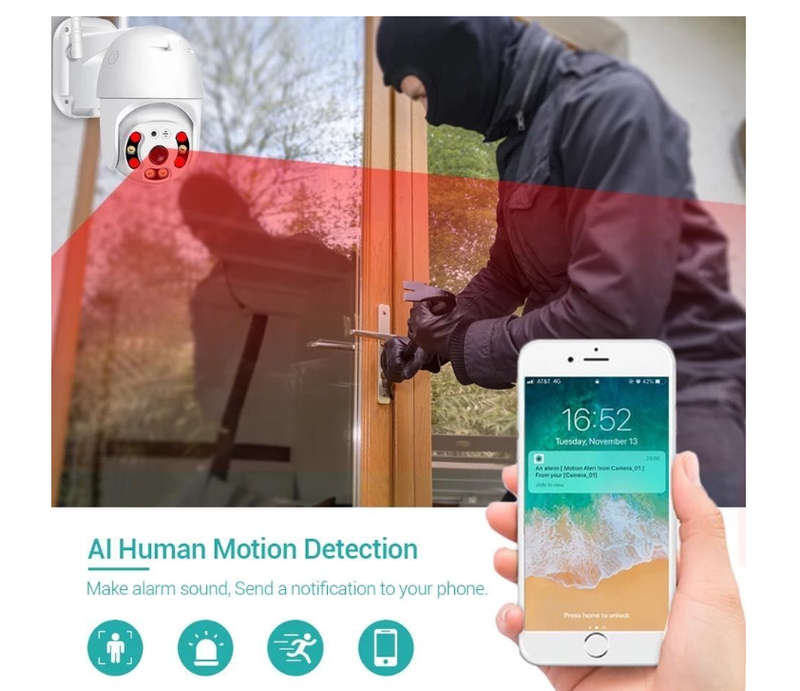 Wi-Fi Smart Camera - 1080P