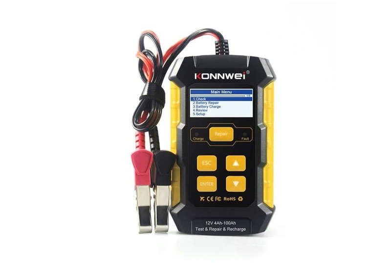 KONNWEI KW510 Car Battery, Charger, Repair Test Equipment 3in1