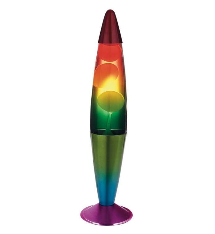 OUT OF STOCK-Motion Lava Lamp 40CM- Rainbow- OUT OF STOCK