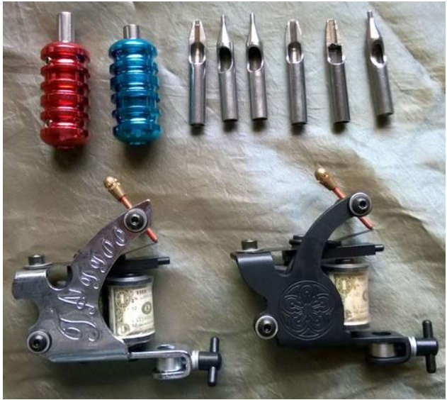Tattoo Pro Kit 2 - 2 Machines and Carry Case