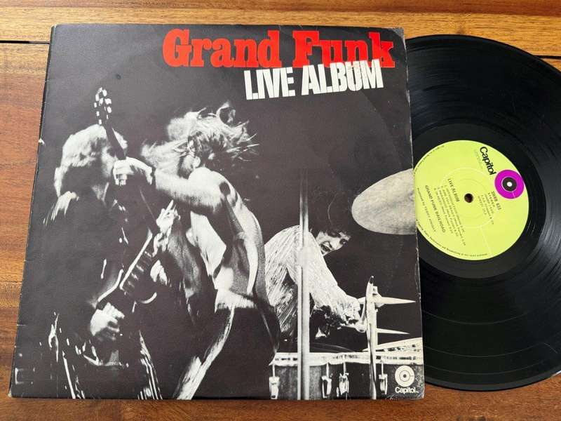 Grand Funk - Live Album SWBB633 VG/VG-/VG-