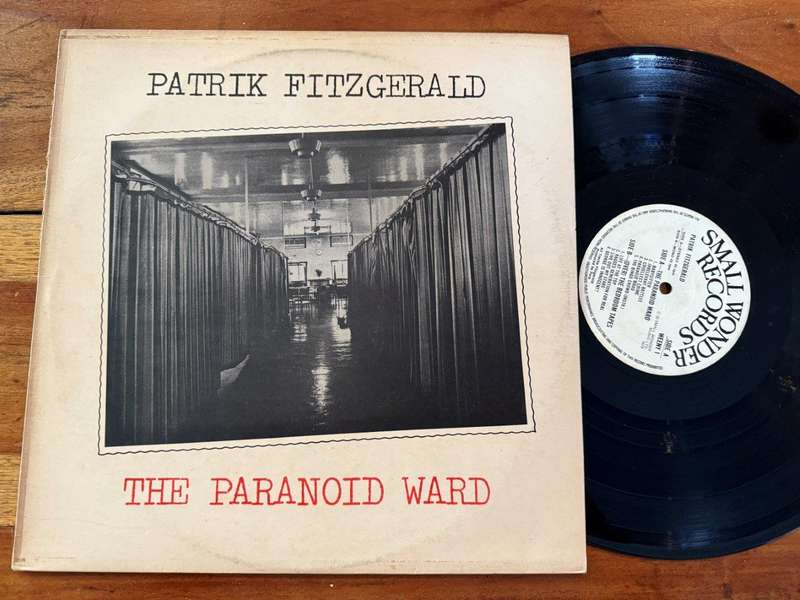 Patrick Fitzgerald - The Paranoid Ward WEENY ONE VG/VG+