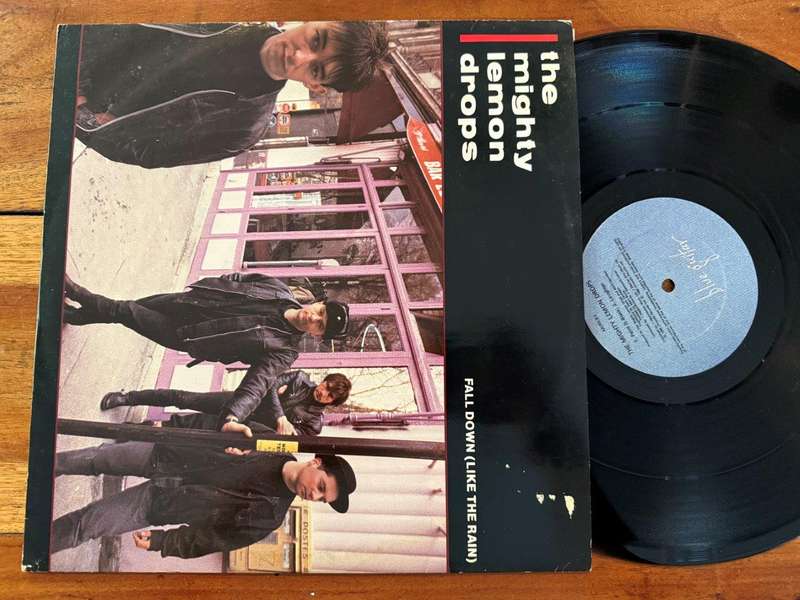 Mighty Lemon Drops - Fall Down (Like the Rain) AZURX9 VG+/VG+  12"