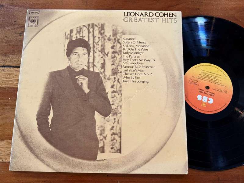 Leonard Cohen - Greatest Hits A-ASF 1871 (SA) VG+/ VG+