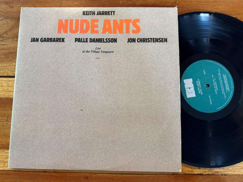 Keith Jarrett - Nude Ants ECM-2-1171 (USA) VG+/VG+/VG+