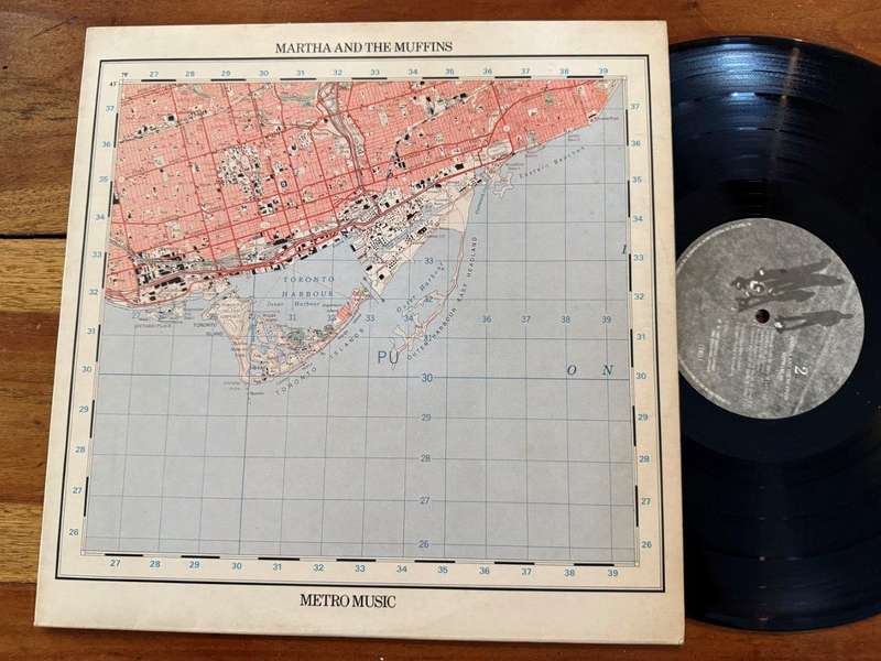 Martha & The Muffins - Metro Music DID.1 (UK?) VG+/VG+