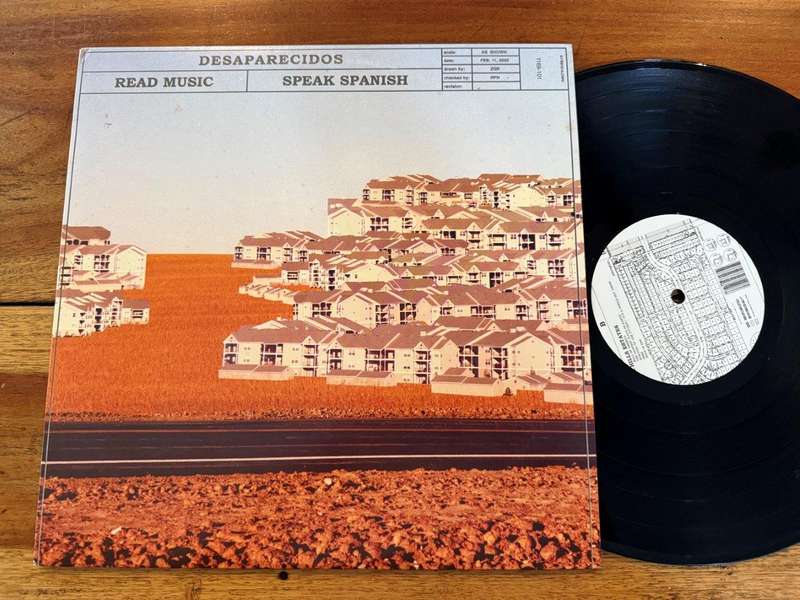 Desaparecidos - Read Music Speak Spanish LBJ-42 VG+/VG+ 2003 or 2004 press Bright Eyes Conor Oberst