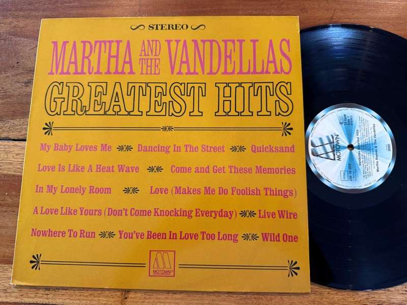 Martha & Vandellas - Greatest Hits 23015072 (Germany) VG+/VG+