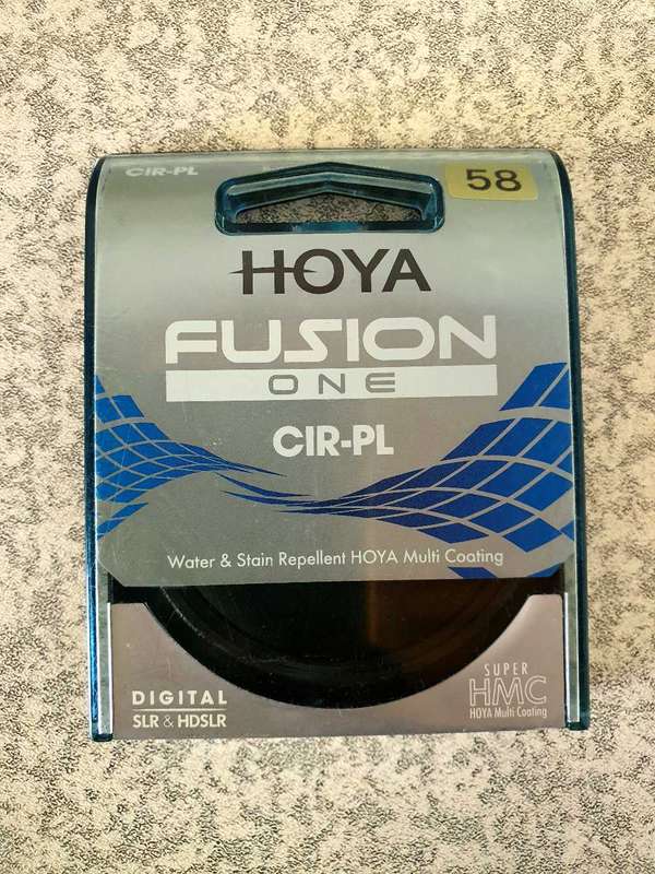 hoya fusion one cir-pl 58mm lens filter