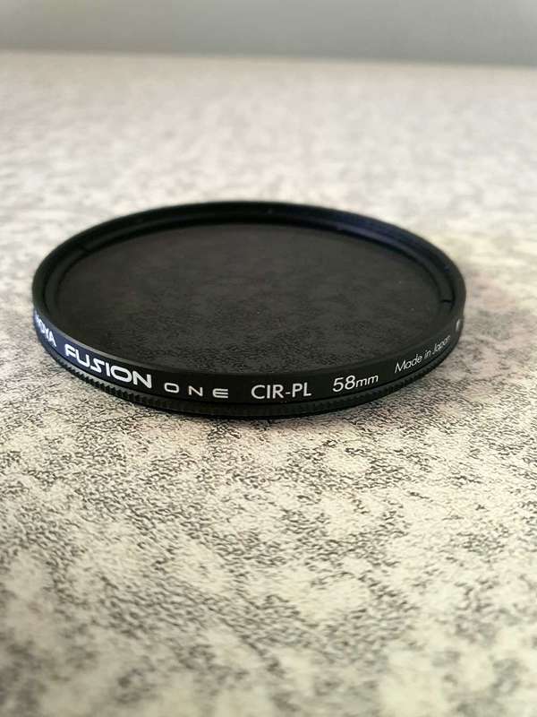 hoya fusion one cir-pl 58mm lens filter