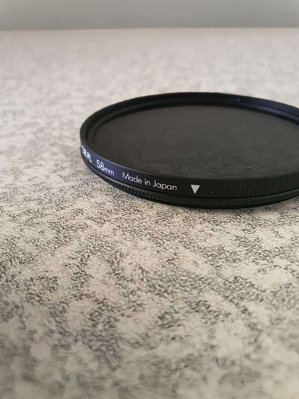 hoya fusion one cir-pl 58mm lens filter