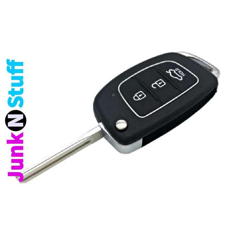 Hyundai i10 Grand i20 Accent 3 Button Replacement Key Casing