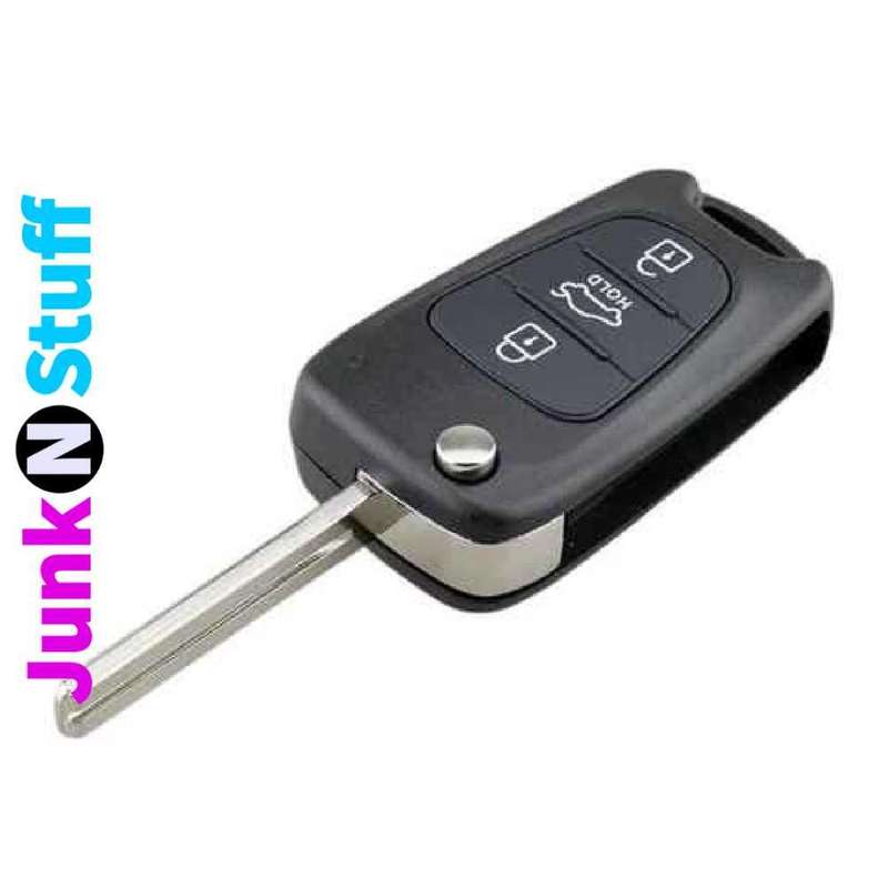 Hyundai Accent i20 Elantra 3 Button Key Casing