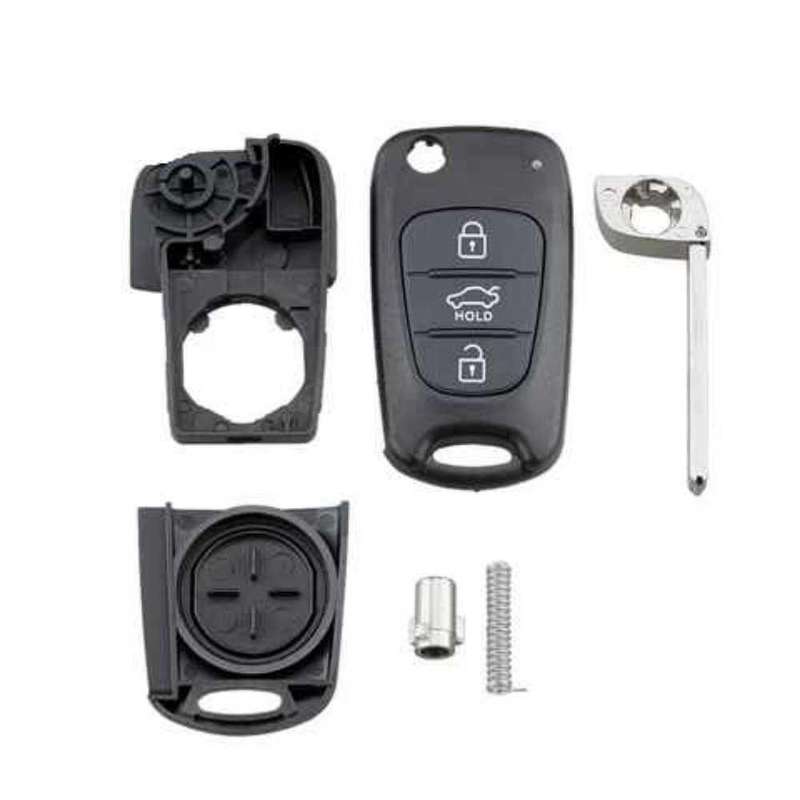 Hyundai Accent i20 Elantra 3 Button Key Casing