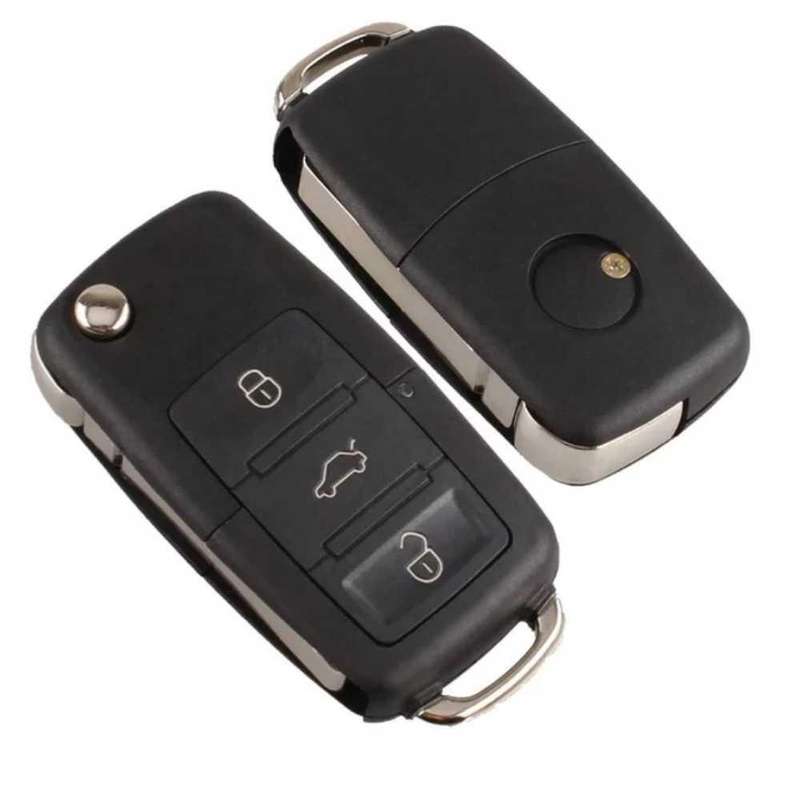 VW 5 3 Button Replacement Key Casing