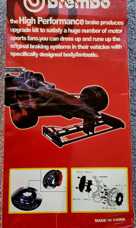 DRESS UP KIT FOR BRAKE CALIPERS