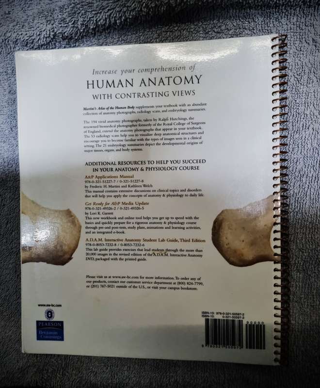 Atlas of the human body by Frederic H Martini PH.D