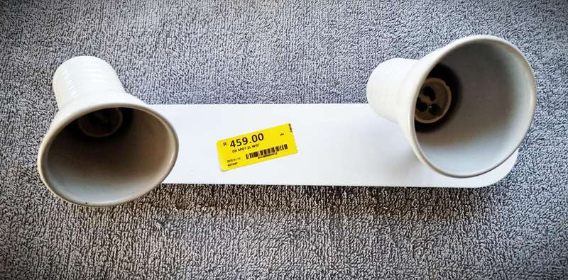 Combo pack with double spotlight fittings
