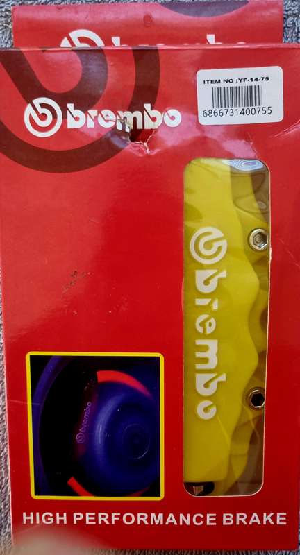 DRESS UP KIT FOR BRAKE CALIPERS