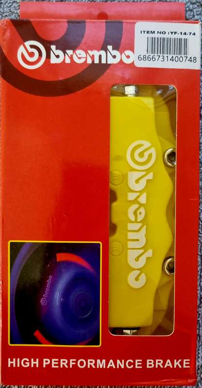 DRESS UP KIT FOR BRAKE CALIPERS