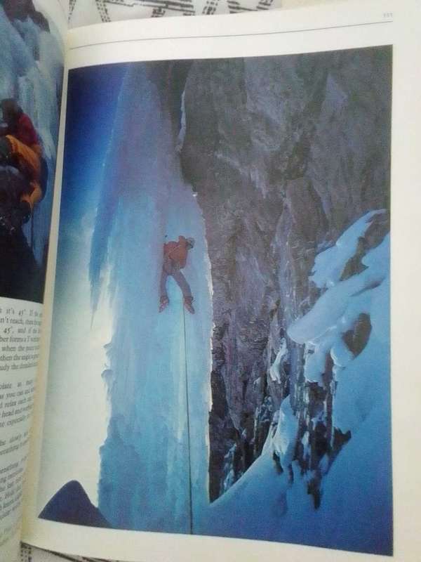 A set of two mountain climbing books