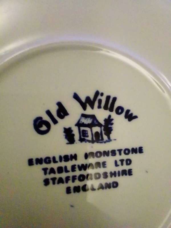 Old Willow English chinaware
