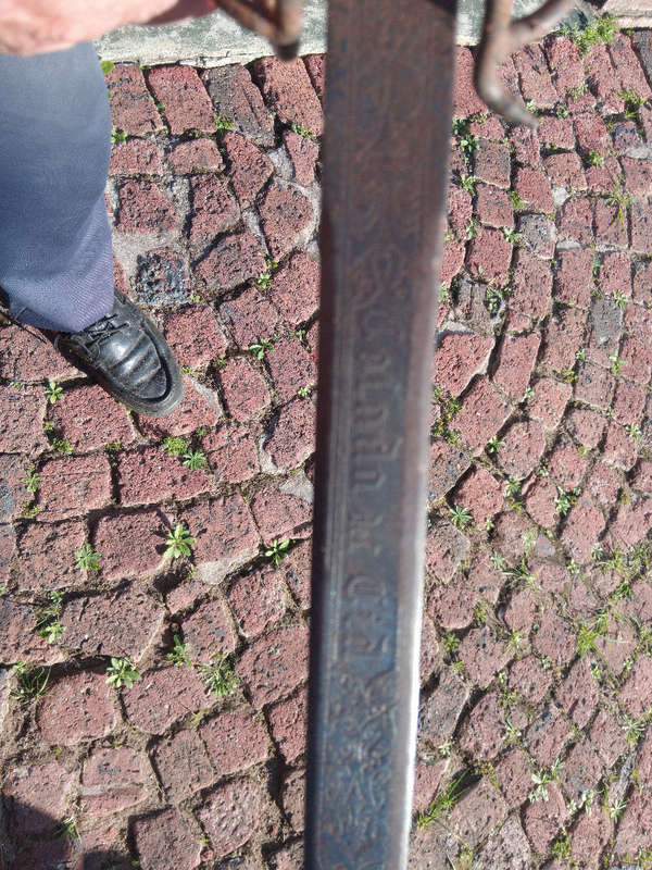 Antique Spanish copy of 11th century rapier Toledo del Cid swords