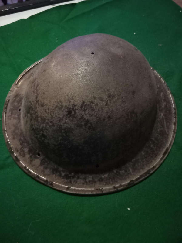 WW1 brodie metal helmet