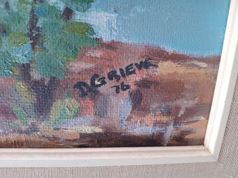 Robberg, Plettenberg Bay oil painting