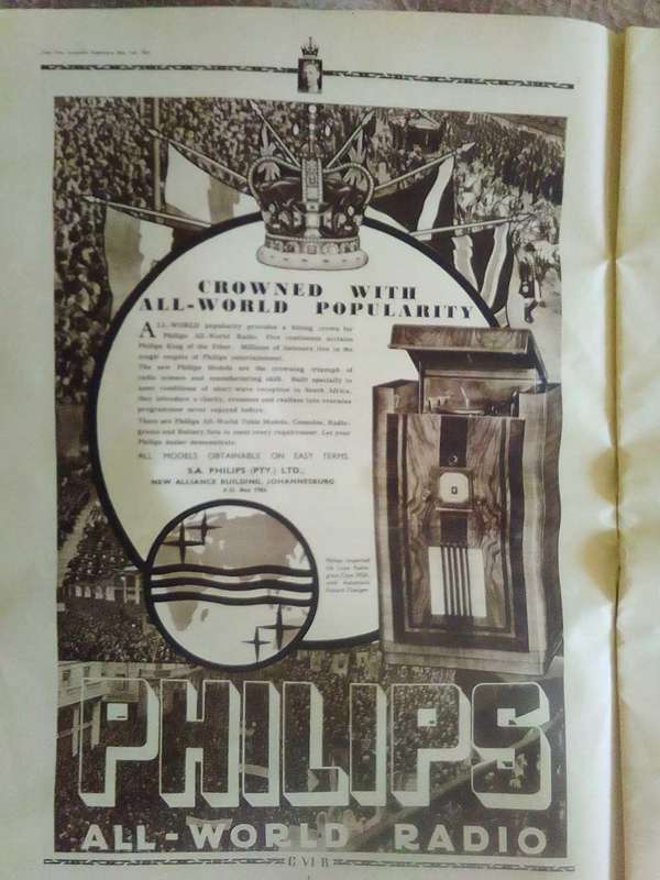 Very rare old Cape Times newspaper, Coronation of King George VI, May 11 1937