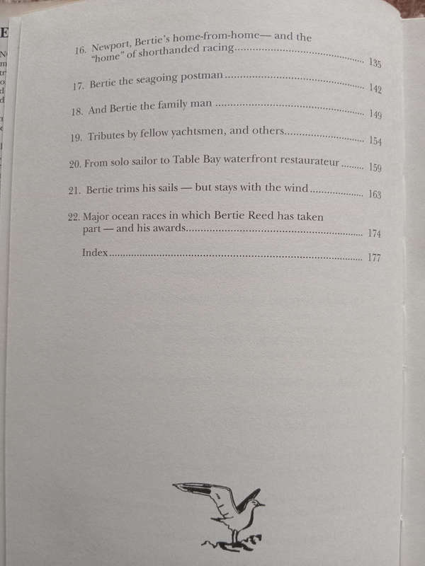 Reed in the wind by Springbok yachtsman and sailing legend Bertie Reed