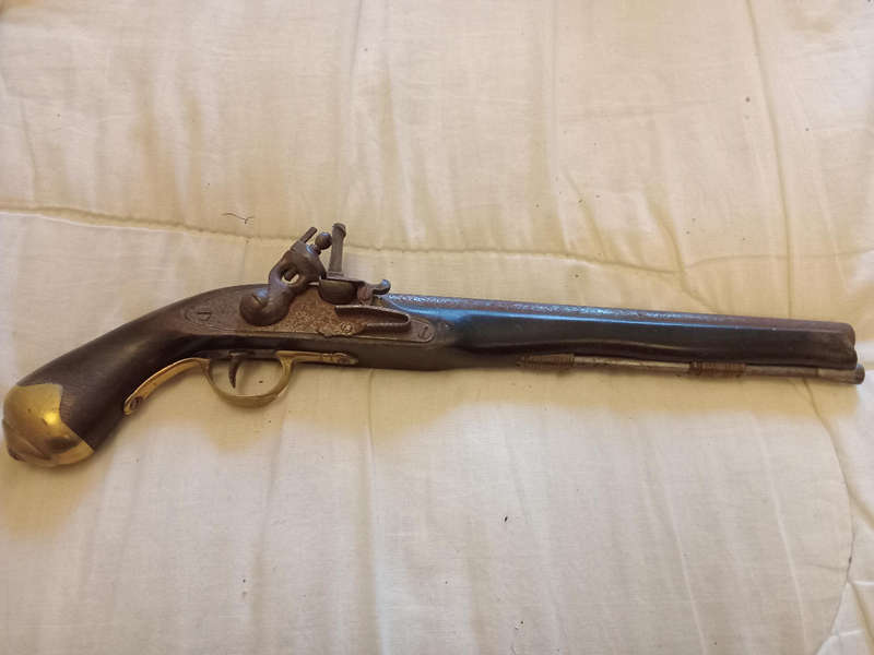 18th century two flint lock guns