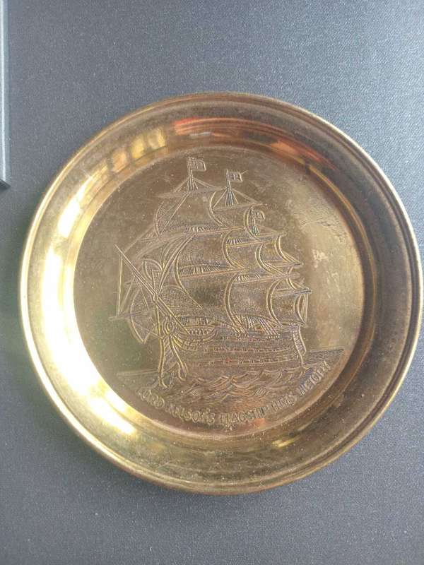 Two nautical historical shipsNelson's flagship victory and the ship Golden Hind