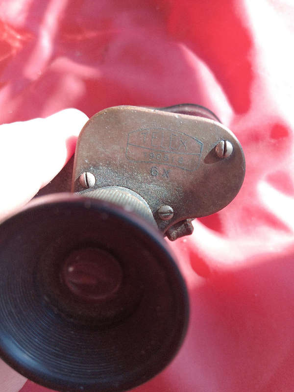 Antique binoculars Carl Zeiss Jena, Telex 6x