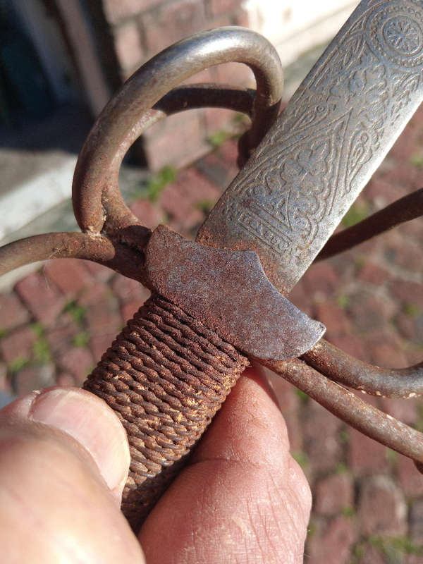 Antique Spanish copy of 11th century rapier Toledo del Cid swords