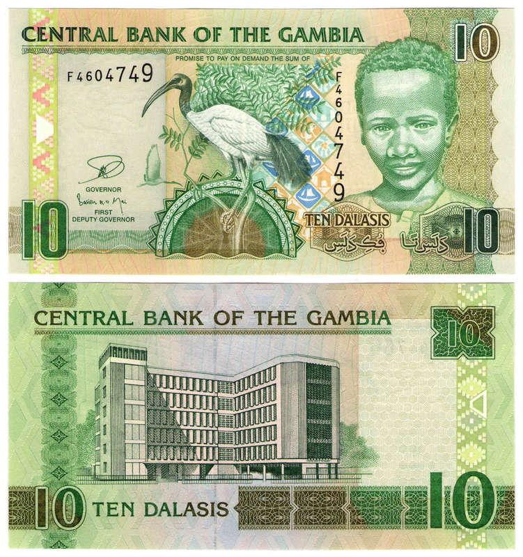 Gambia - 10 Dalasis 2006 (2013) P-26c UNC