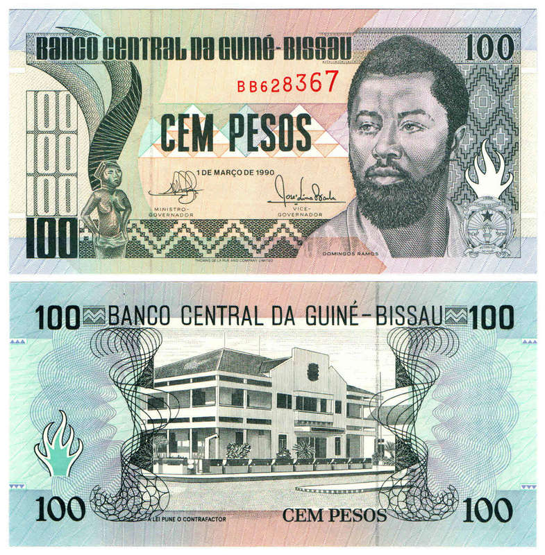 Guinea Bissau - 100 Pesos 1990 UNC