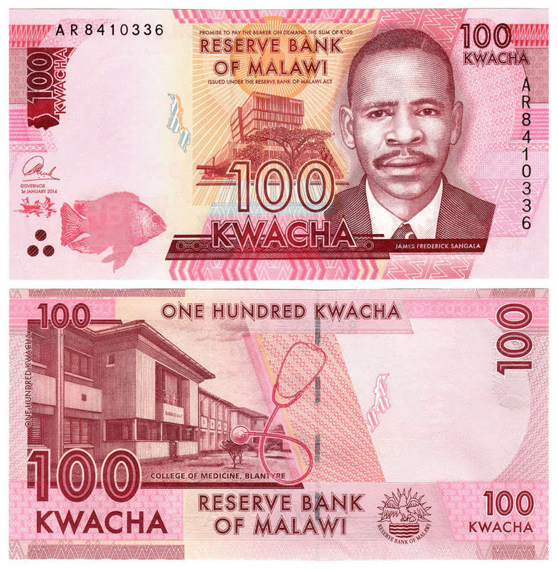 Malawi - 100 Kwacha 2014 UNC