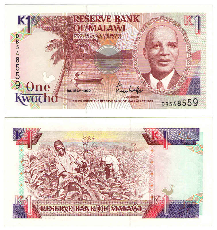 Malawi - 1 Kwacha 1992 UNC
