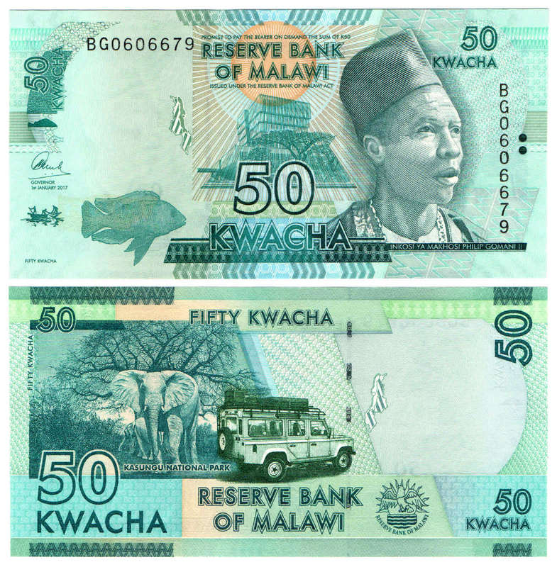 Malawi - 50 Kwacha 2017 UNC